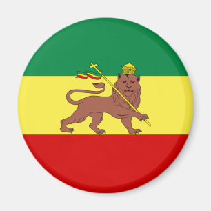 Aimant Drapeau rastafarien (Rastafarianisme) (Rasta)