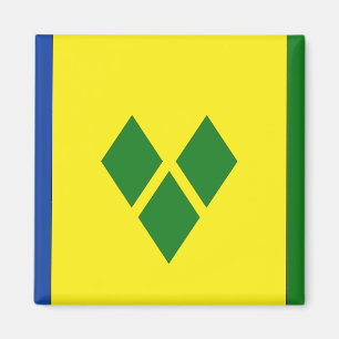 Aimant Drapeau Saint-Vincent