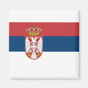 Aimant Drapeau Serbie