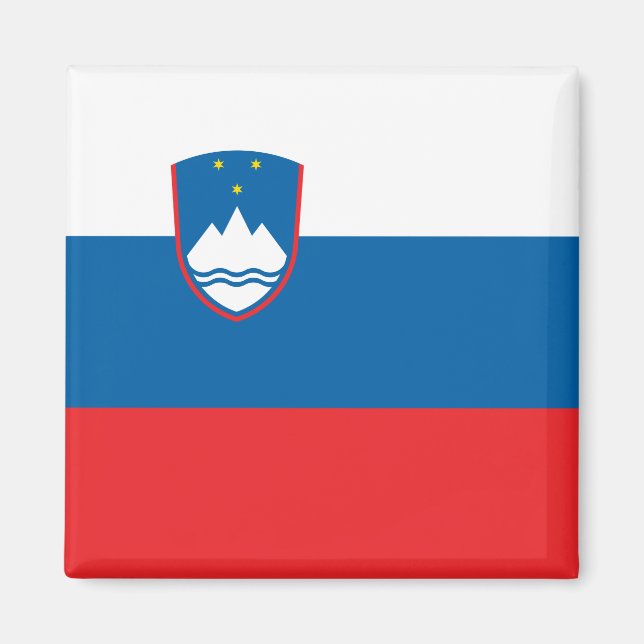 Aimant Drapeau Slovénie (Devant)