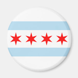 Aimant Drapeau Souvenir Chicago