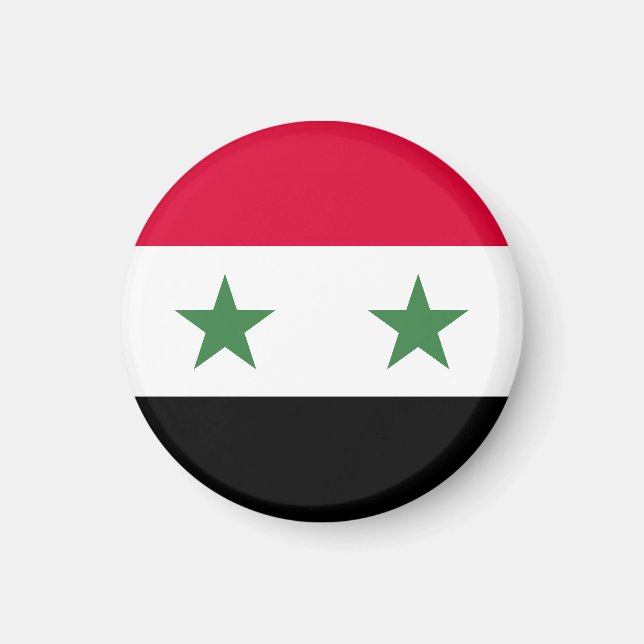 Aimant Drapeau syrien (Devant)