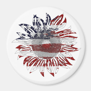 Aimant Drapeau tournesol 