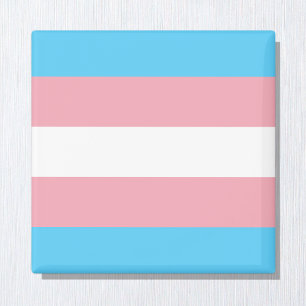 Aimant Drapeau transgenre et communauté de fierté /drapea
