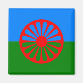 Aimant Drapeau tzigane romani officiel