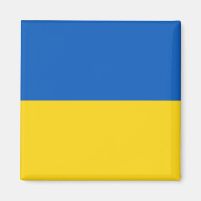 Aimant Drapeau Ukraine (Devant)