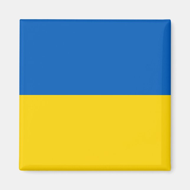 Aimant Drapeau Ukraine (Devant)