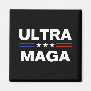 Aimant Drapeau Ultra Maga United State 3