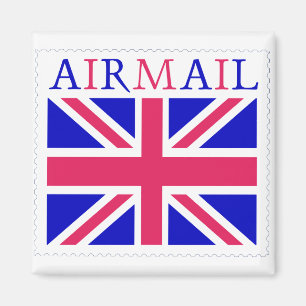 Aimant Drapeau Union Jack Airmail