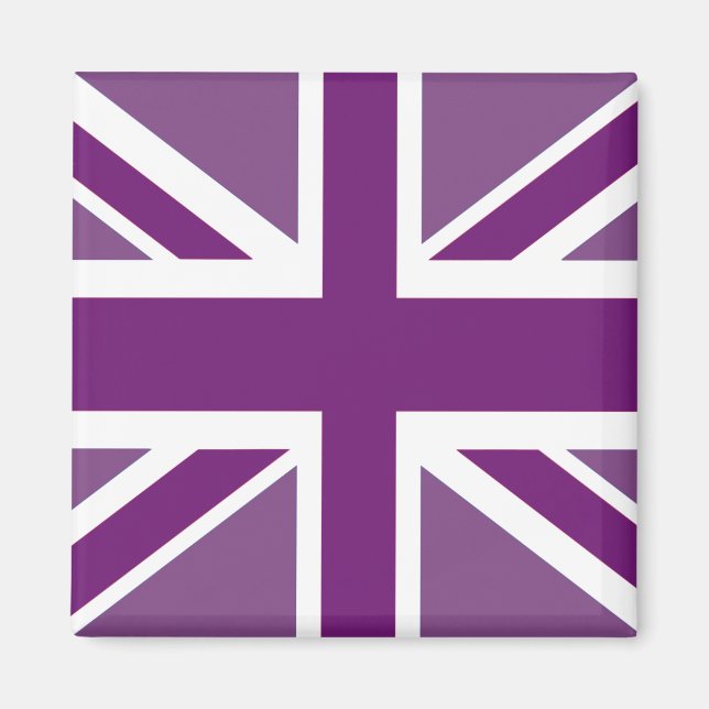 Aimant Drapeau Union Jack britannique patriotique (Devant)