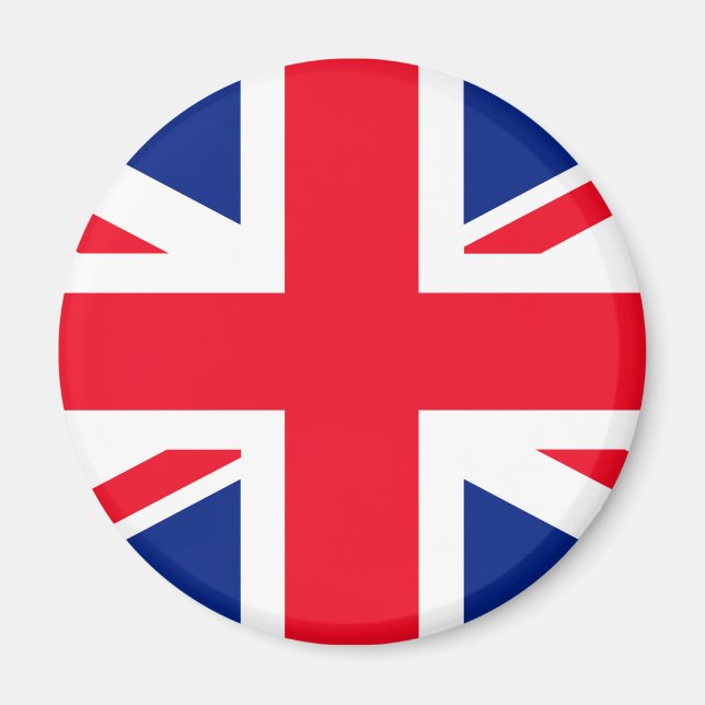 Aimant Drapeau Union Jack du Royaume-Uni (Devant)