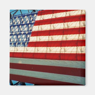 Aimant drapeau usa