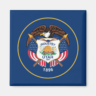 Aimant Drapeau Utah