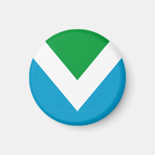 Aimant Drapeau vegan international