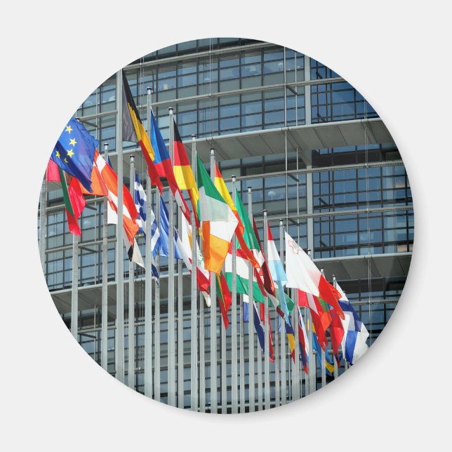 Aimant Drapeaux européens (Devant)