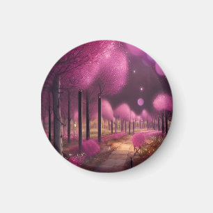 Aimant Dreamy Rose Nightscape