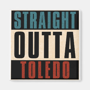 Aimant Droite Outta Toledo Ohio OH