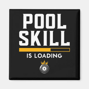 Aimant Drôle 8 Ball Citation Sports Billard Piscine