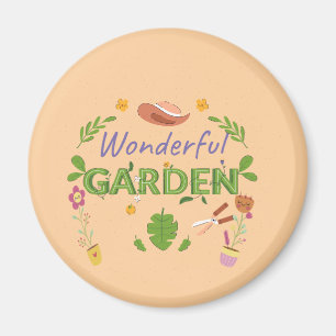Aimant Drôle cadeau de Plante amoureux pour les jardinièr