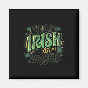 Aimant Drôle de Saint-Patrick Je ne suis pas Irlandais ma