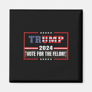 Aimant Drôle Donald Trump En Faveur Du Vote 2024 Pour Le