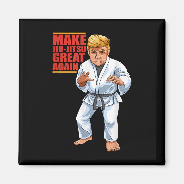 Aimant Drôle Donald Trump Républicain - Jiu-jitsu Et Bjj (Devant)