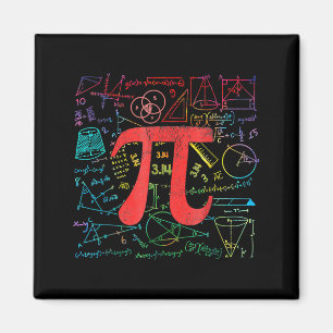 Aimant Drôle équation mathématique jour de Pi prof de mat