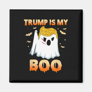 Aimant Drôle Fantôme Trump Halloween Trump est mon Boo Pa