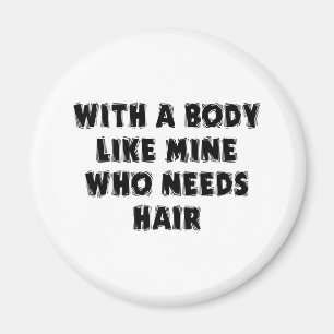 Aimant Drôle Fête des pères homme chauve