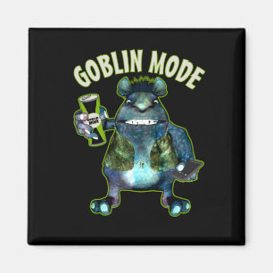 Aimant Drôle Goblin Mode Lazy Troll Slobbin Antisocial