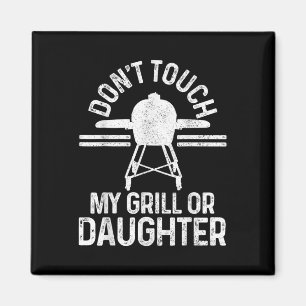 Aimant Drôle Grillmaster Barbecue Grill Chef Cadeau