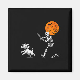 Aimant Drôle Humour Éffrayant Halloween squelette chasse