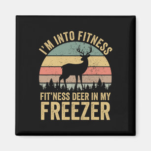Aimant Drôle Je suis dans Fitness Fitness Deer dans mon c