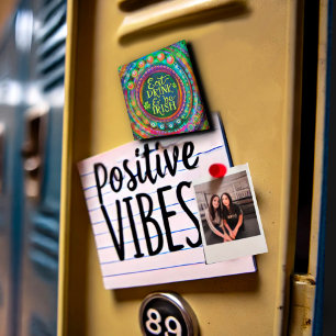 Aimant Drôle Manger, Boire et Be Irish Citation Green