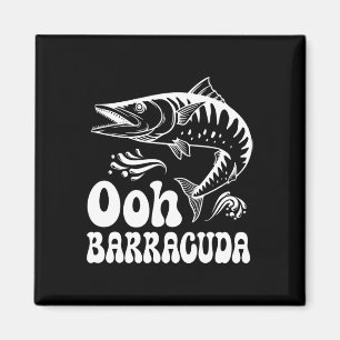 Aimant Drôle Ohh Barracuda Pêche Pour Les Amateurs De Mus