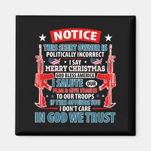 Aimant Drôle politiquement incorrect Humour cadeaux de No