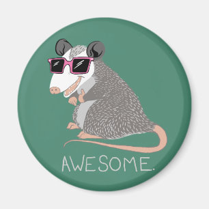 Aimant Drôle Possum génial