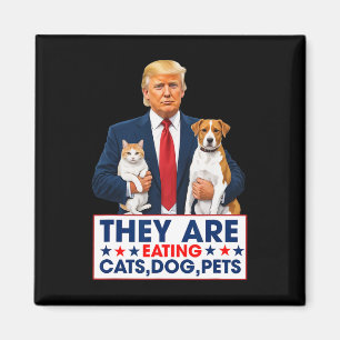 Aimant Drôle qu'ils mangent les chiens les chats les anim
