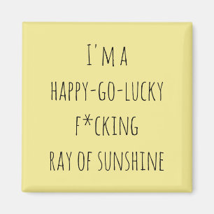 Aimant Drôle Ray of Sunshine Cote