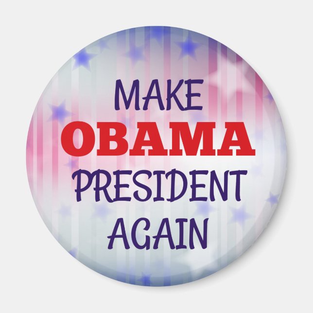 Aimant Drôle "Rendre le président Obama" (Devant)