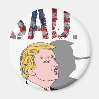 Aimant Drôle sarcastique anti-président Donald Trump