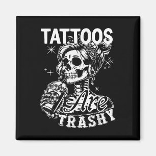 Aimant Drôle Tatouage En Encre Citation Tatouages Sont De