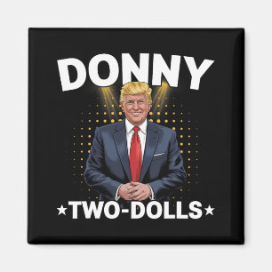 Aimant Drôle Trump Donny Deux Poupées 2 Poupées À Noël T
