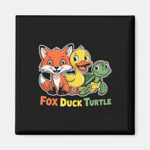 Aimant Drôle Trump subtil Fox Duck Turtle mignonne Animal
