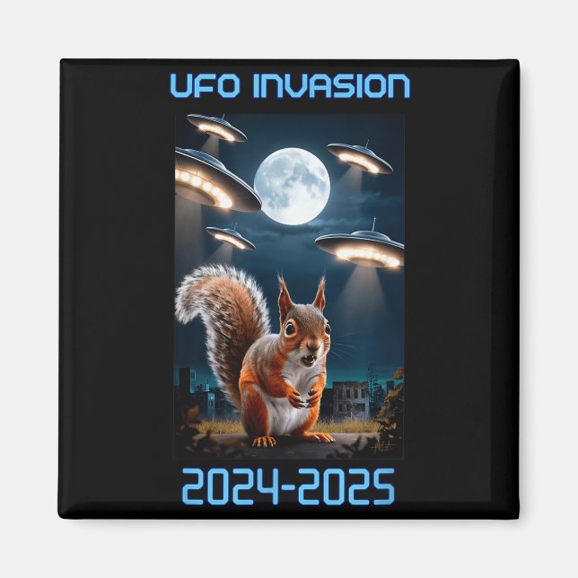 Aimant Drone Ufo Alien Invasion Uap New Jersey  (Devant)