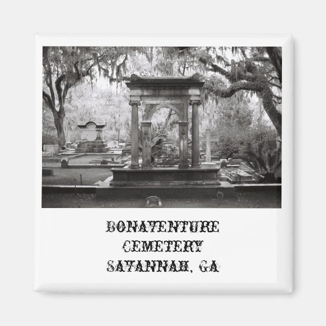 Aimant du cimetière Bonaventure (Devant)