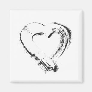 Aimant du coeur de neige