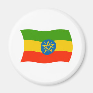 Aimant du drapeau de l'Éthiopie