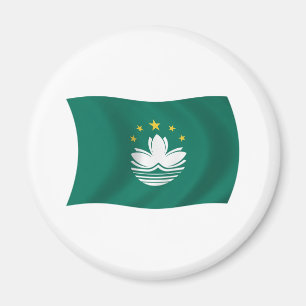 Aimant du drapeau de Macao
