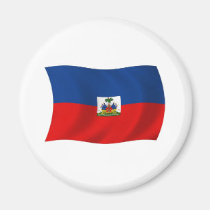 Aimant du drapeau d'Haïti